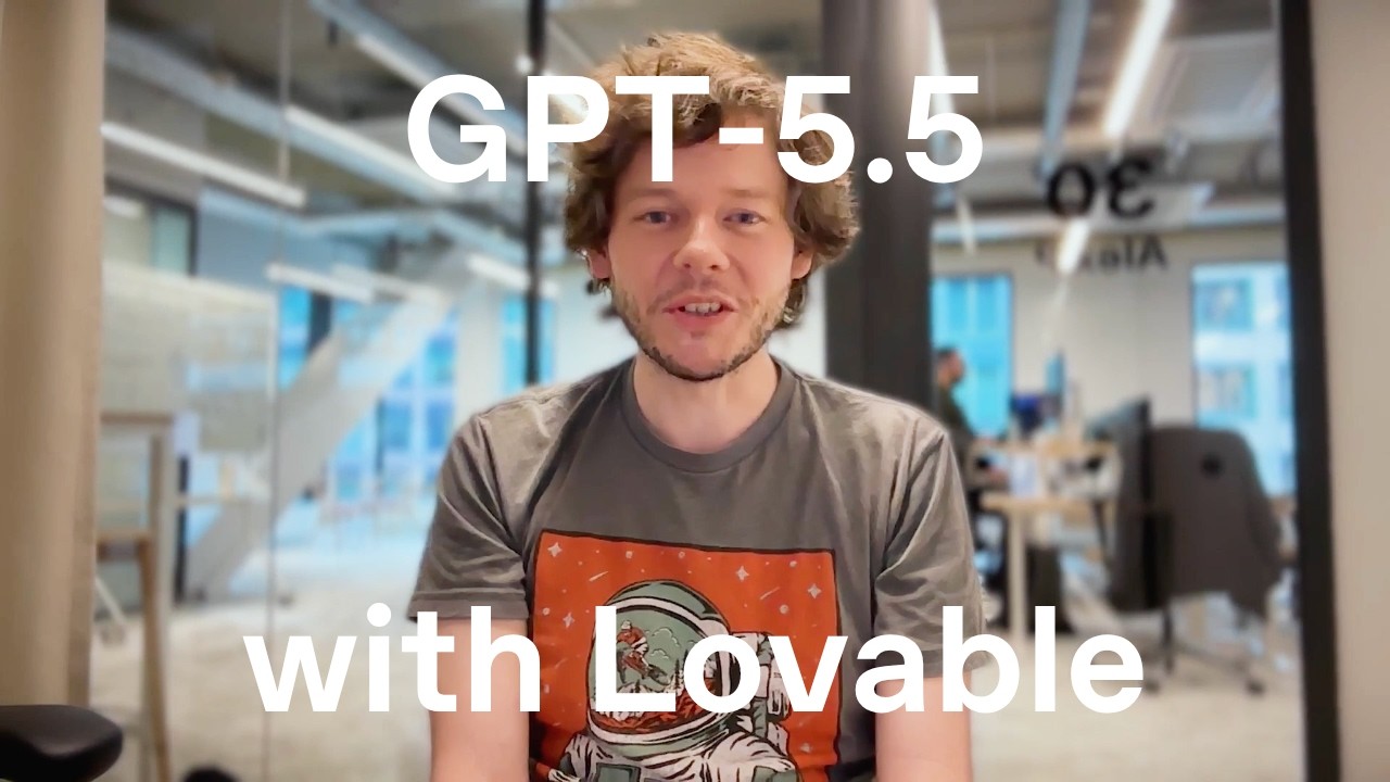 Lovable on How GPT-5.5 Unlocks Better Planning for Complex Builds