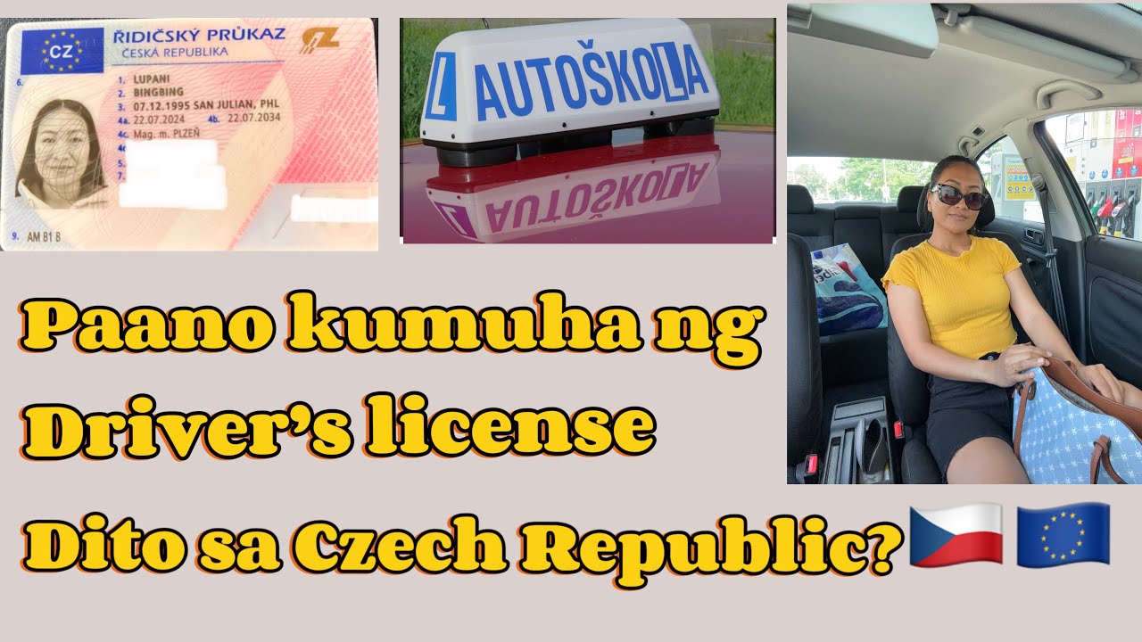 How to get a driving license in Czech Republic?🇨🇿 #paanokumuhangdrivinglicencesaczechrepublic