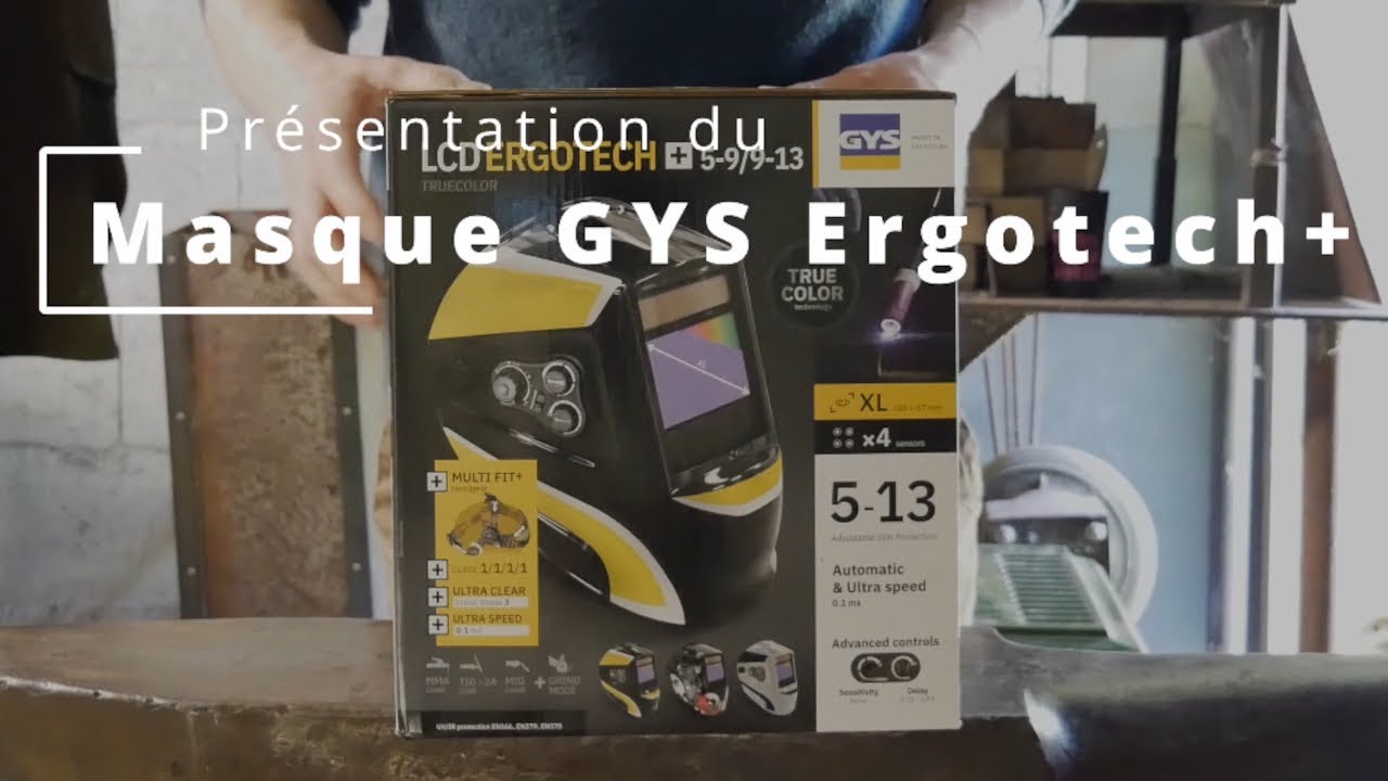 Présentation Masque Ergotech+ de GYS