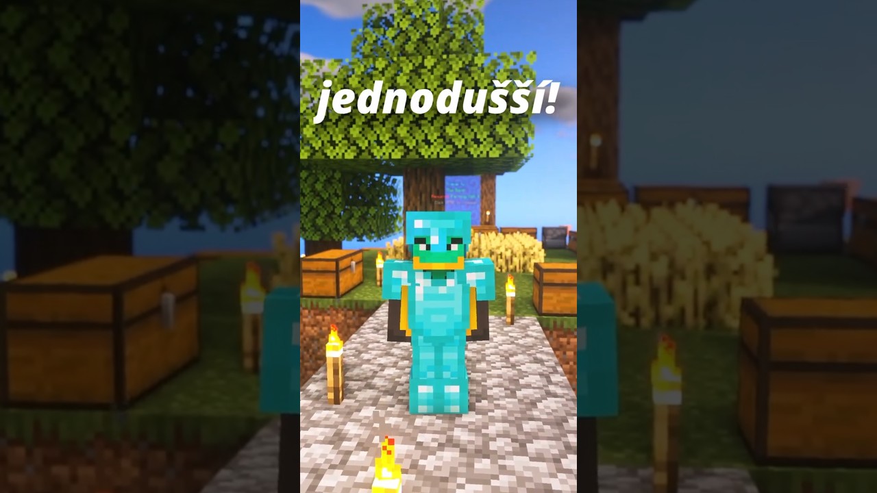 ☝️JEDNODU&Scaron;&Scaron;&Iacute; MINECRAFT S KAMAR&Aacute;DY! #minecraft #multiplayer #zdarma #mody #e4mc #tomix