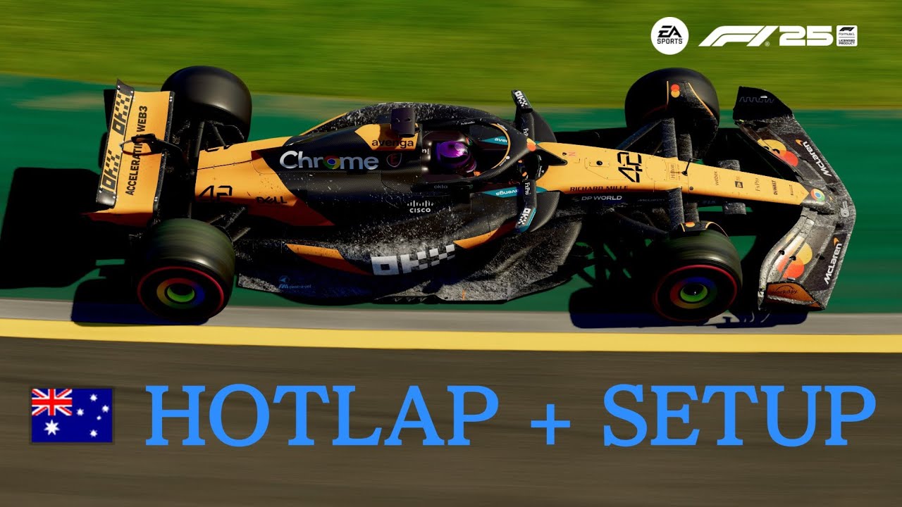 F1 25 AUSTRALIA 🇦🇺 HOTLAP + SETUP | KARL___24