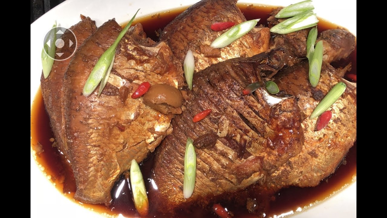 khmer food- Braised Fish ( Kor Trey)ខត្រី