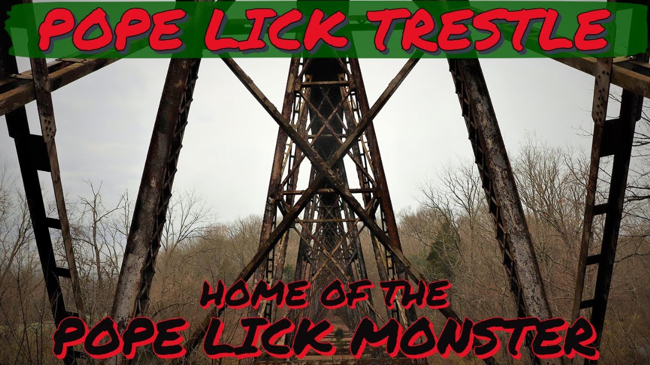 Pope Lick Trestle - Home of the Pope Lick Monster in Louisville, Kentucky