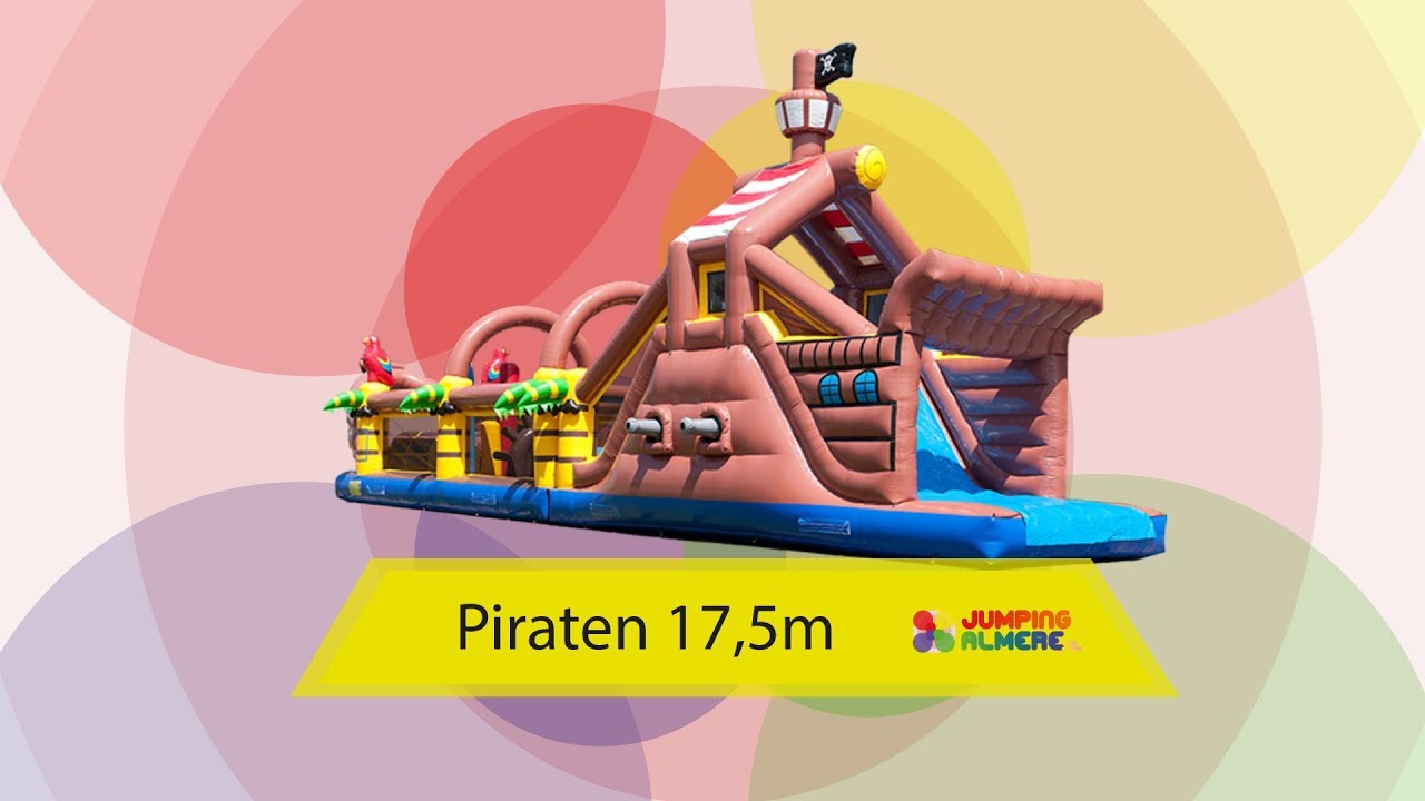 Stormbaan Piraten 17,5m - Jumping Almere, Lelystad & Het Gooi