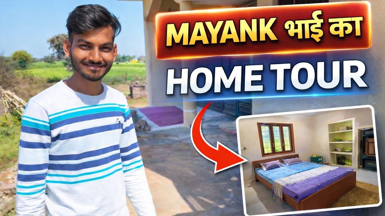 MAYANK Bhai Ka Naya Ghar | Home Tour Vlog ✨