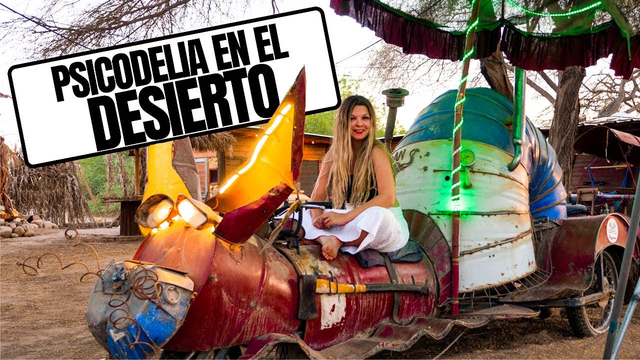DORMIMOS en un CAMPING PSICODÉLICO en MEDIO del DESIERTO de TIERRA SANTA ISRAEL 🇮🇱