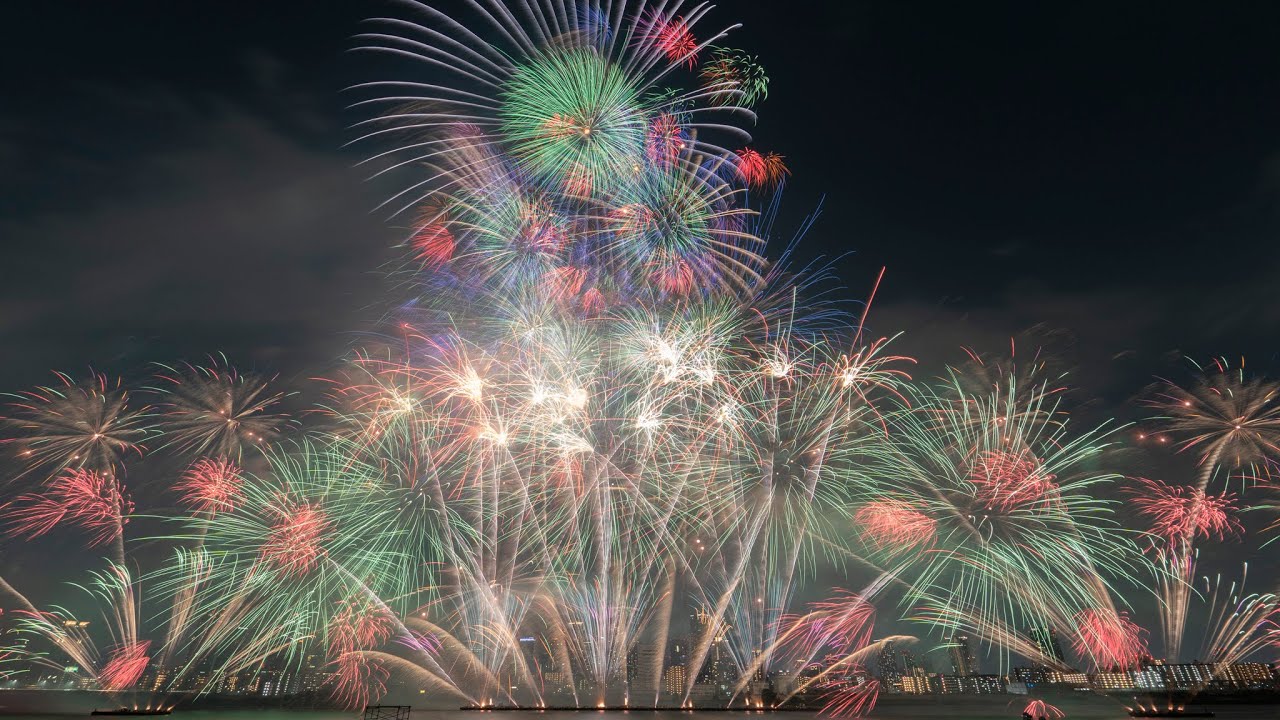 【4K/HDR】 なにわ淀川花火大会 2024 『第2部  ‘‘翔’’ 〜Flying Up〜/アルプス煙火工業』