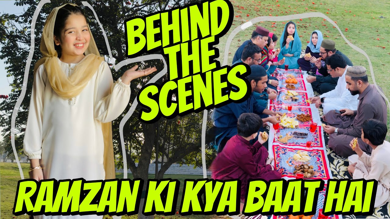 Aayat Arif II Ramzan Kalam BTS  (lots of fun) II VLOG