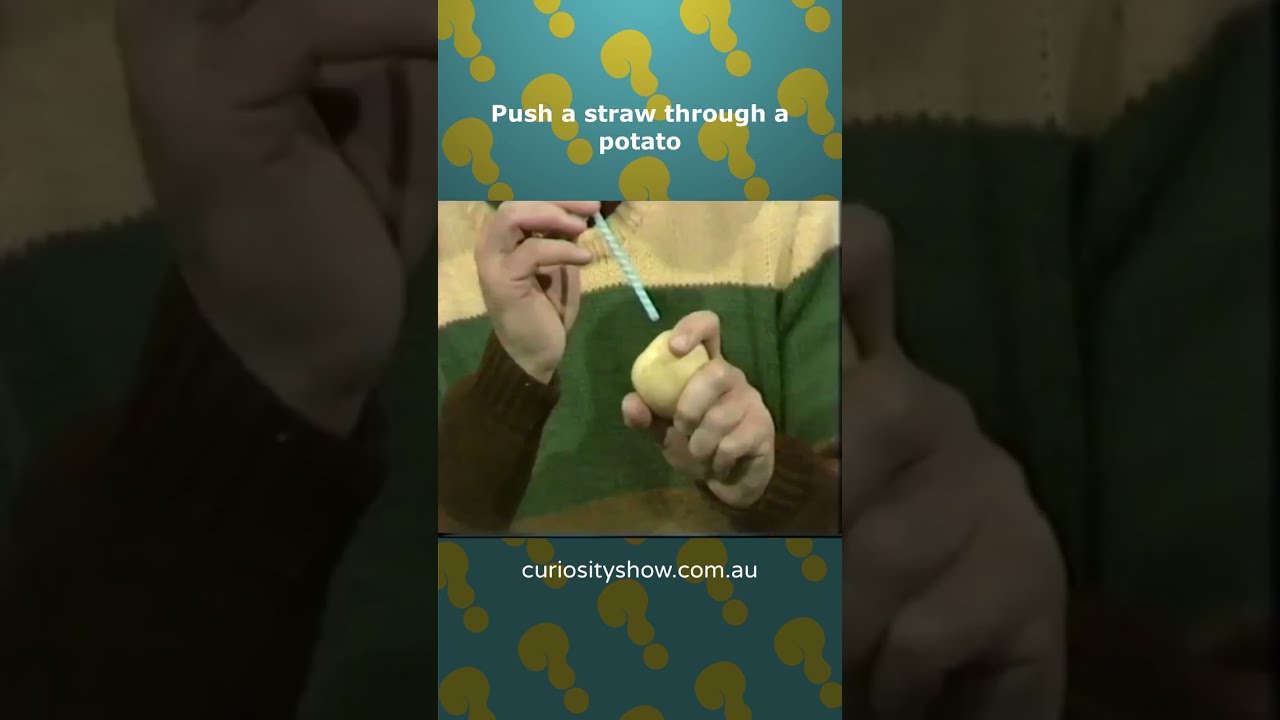 Картофельная солома — с изюминкой