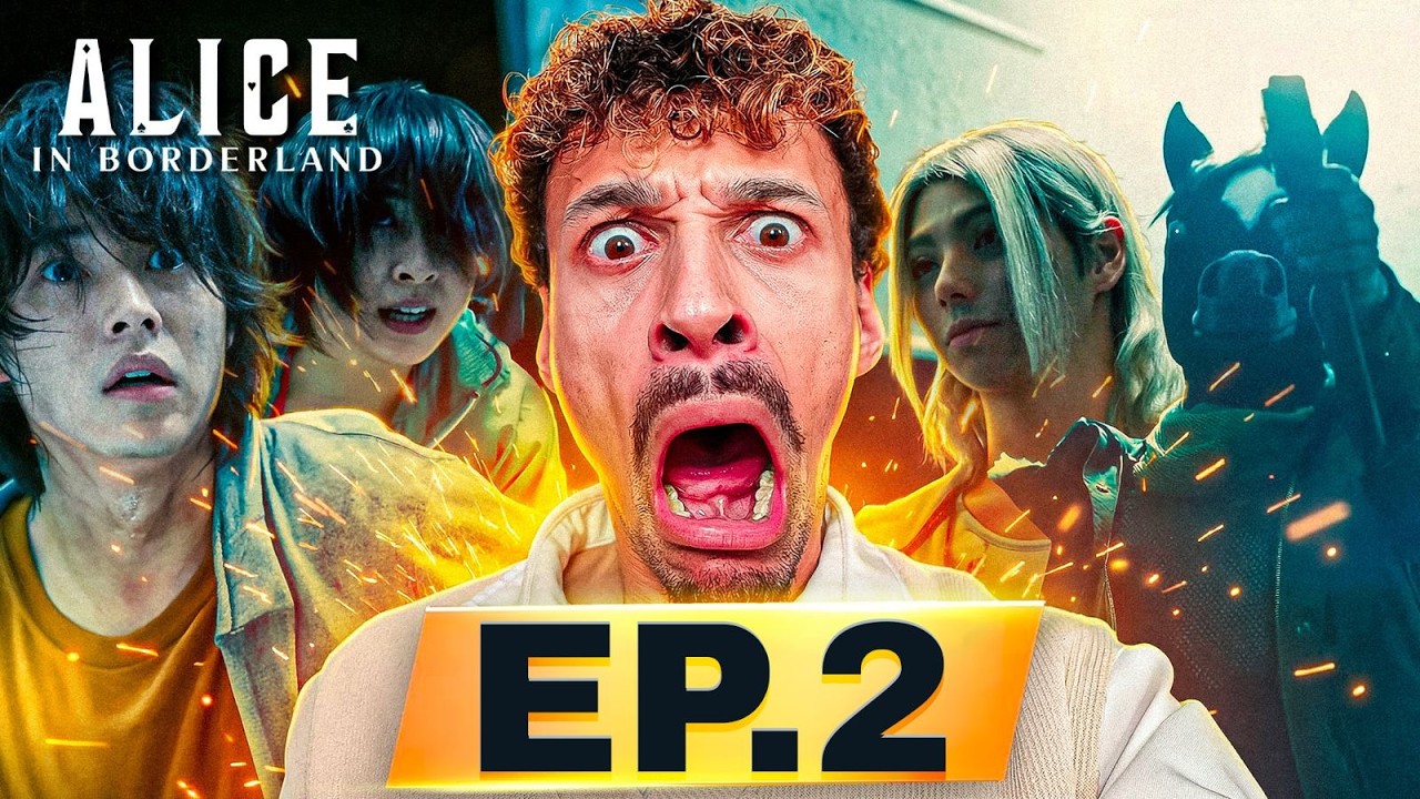 CET EPISODE EST UNE VERITABLE BOUCHERIE  ! ♠️😱 (React Alice In Borderland Episode 2)