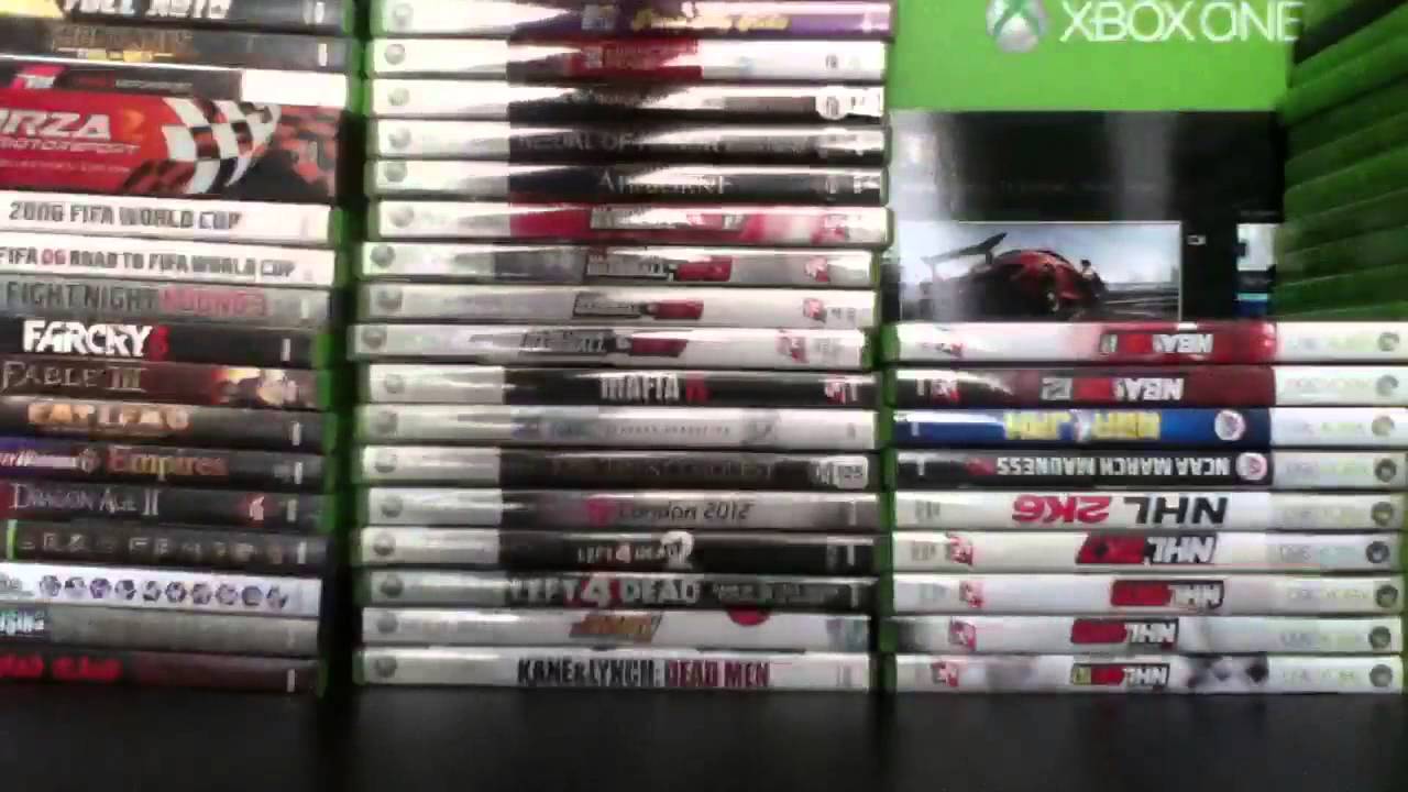 My Xbox 360 Collection 2014