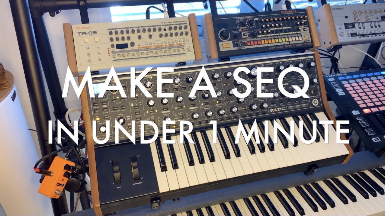 Moog Sub 37 — лучший секвенсор/арпеджиатор, который стоит увидеть!