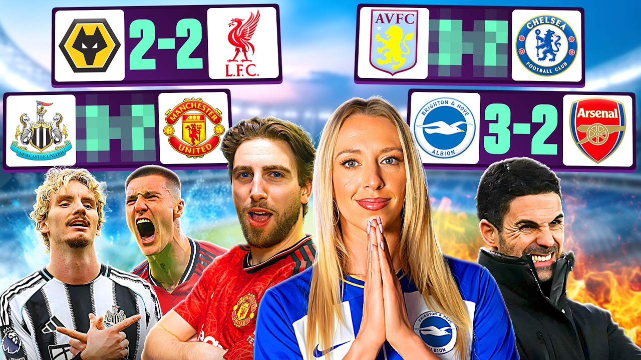 Brighton Vs Arsenal, Wolves vs Liverpool & Villa vs Chelsea Upsets?! MIDWEEK PREVIEW!