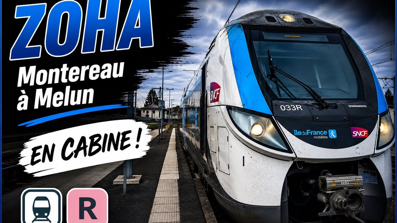 Cab Ride | Ligne R ZOHA |  Montereau à Melun