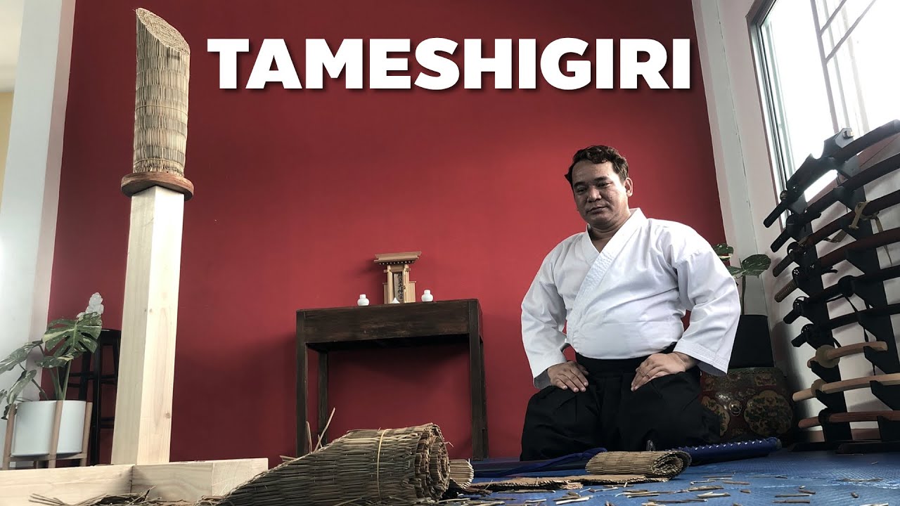 TAMESHIGIRI  I  JAPANESE SWORD TEST CUTTING