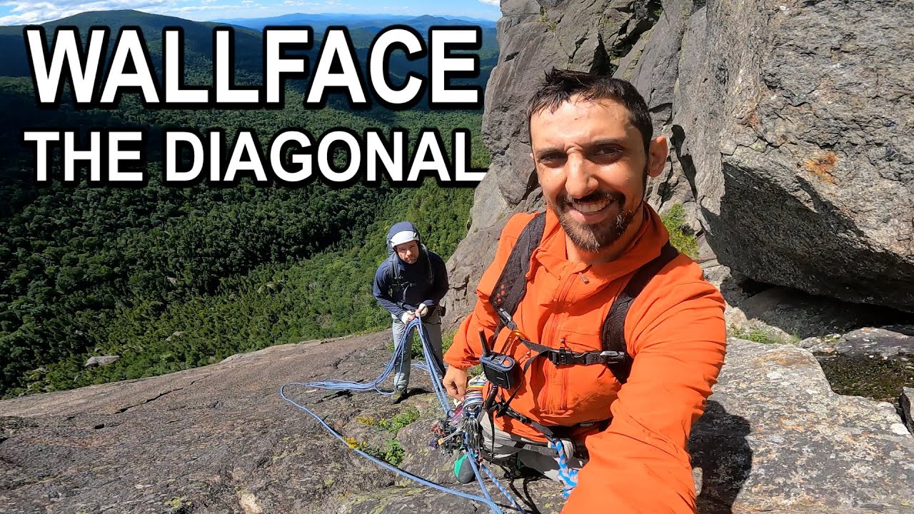 скалолазание WALLFACE, Диагональ. 850 футов