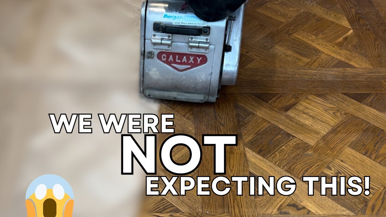 We were NOT expecting this! 😱 | Hardwood Floor Refinishing