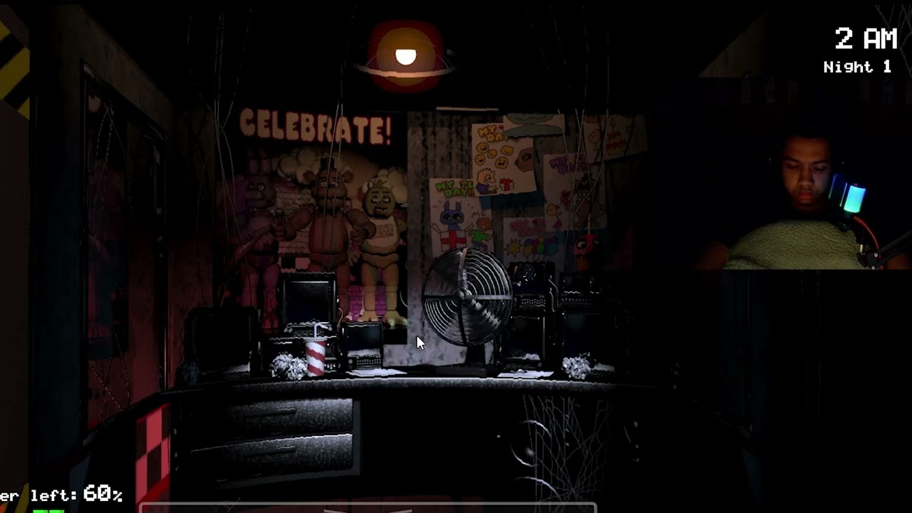 Sleeping in FNAF challenge pt 2