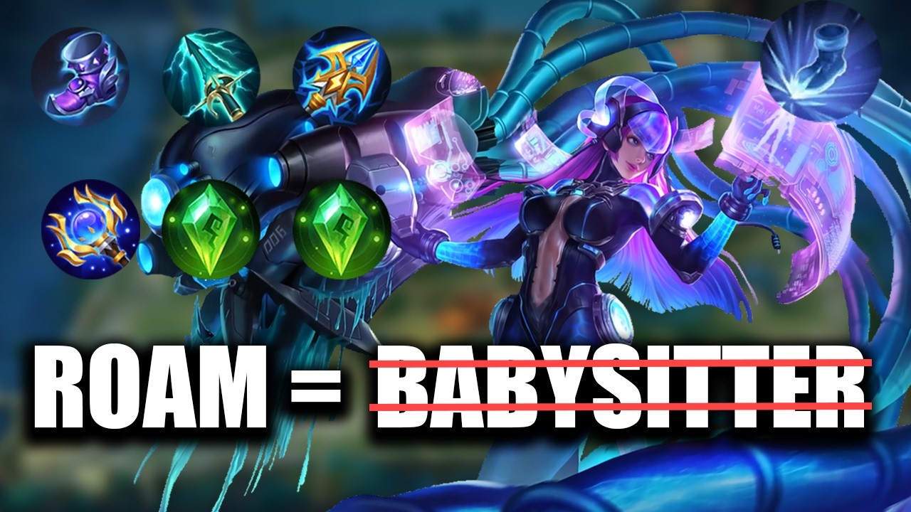 Roam ≠ Babysitter! Selena High Damage Roam Ignores Hanabi & Carries YSS + Freya | MLBB