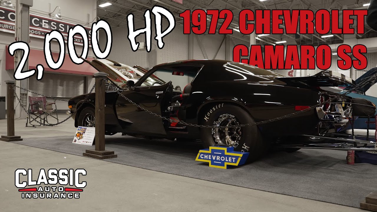 2,000 HP 1972 Chevrolet Camaro SS | 2024 Indianapolis World of Wheels