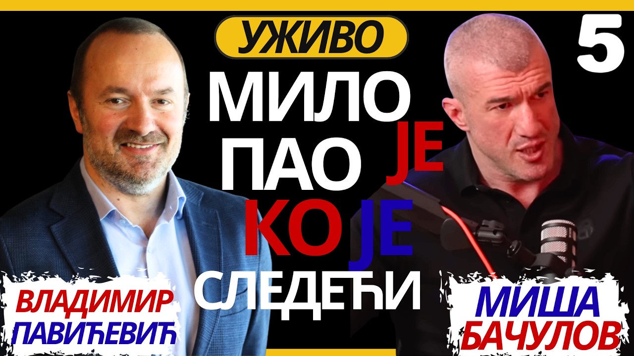 Uživo: Miša Bačulov | Мило је пао