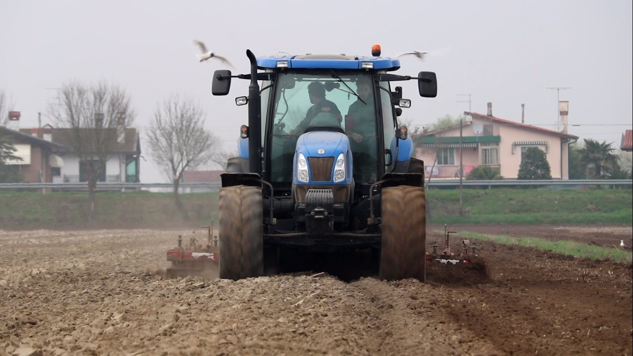 New Holland TS135A | Blue Power | Erpicatura