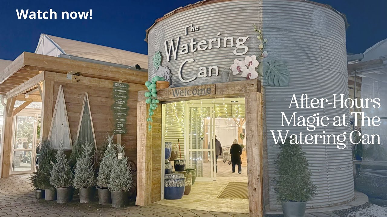 The Watering Can Flower Market's After-hours Evening Glow Event