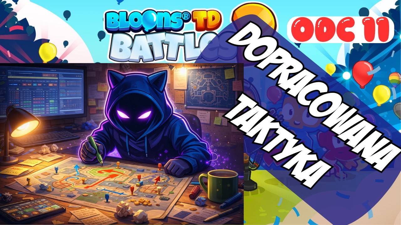 Dopracowujemy taktykę 🤔 #bloonstdbattles2 #zerotohero #gaming #namowiles