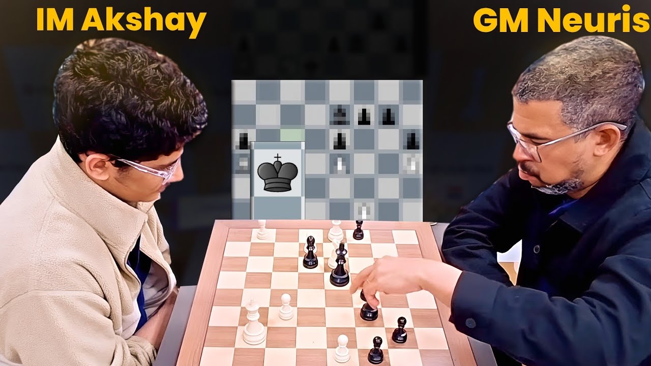 IM Akshay Borgaonkar vs GM Neuris Delgado Ramirez | 1st Chola Chess GM Norm Round Robin 2026