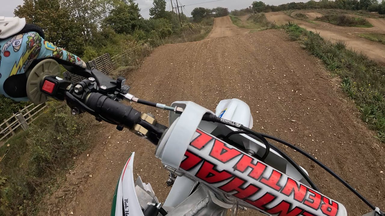 Testing out a Honda CR250 2002!