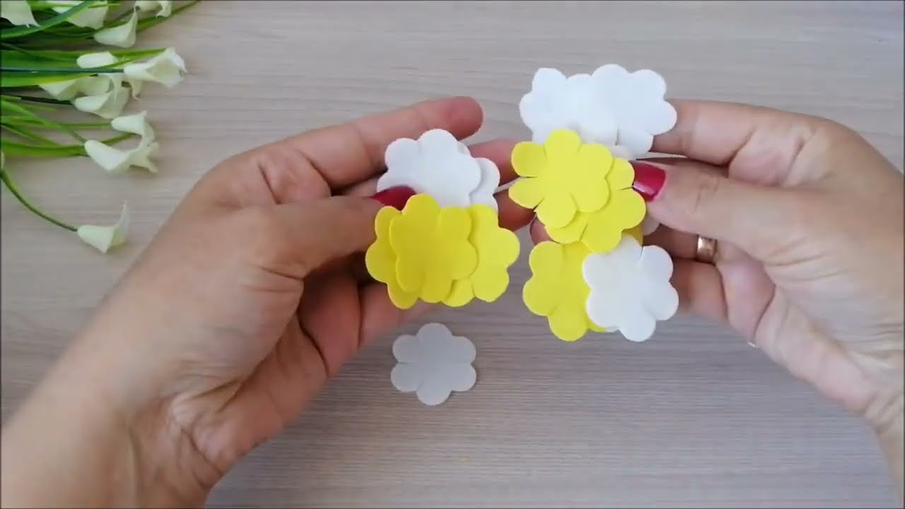 Я забыла про время пока делала эти Красивые ЦВЕТЫ из Фоамирана.💖🌺🎀