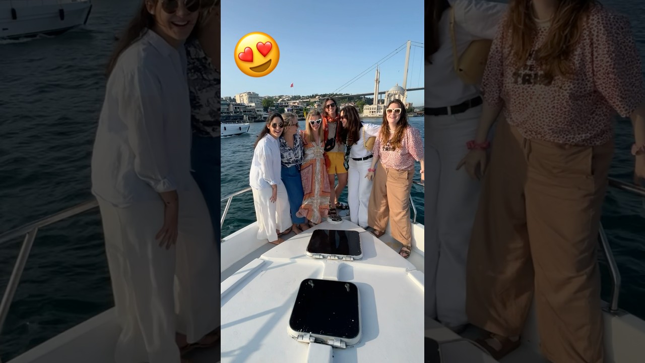 🌊Unforgettable Sunset Yacht Tour🛥⚓✨😍#unforgettable #sunset #yachttour #fyp #reels