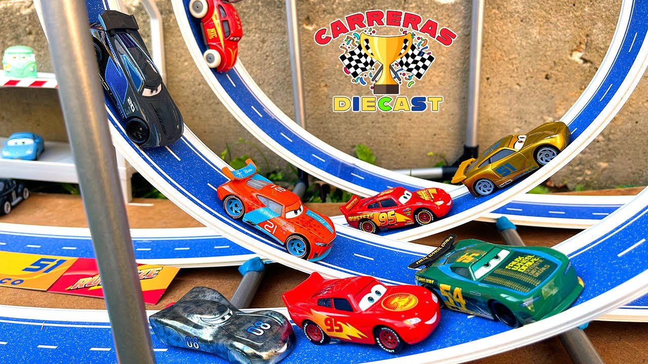 CARRERAS DIECAST torneo AVENTURAS EN EL CAMINO vs CARS 3