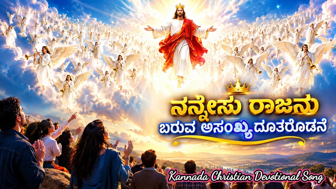 ನನ್ನೇಸು ರಾಜನು ಬರುವ | Nannesu Rajanu Baruva | Kannada Christian Devotional Songs