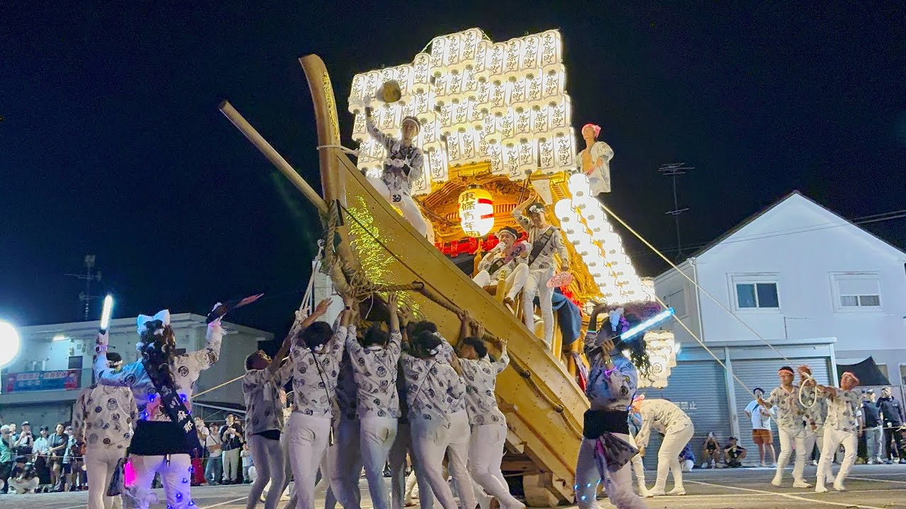 2025年(令和7年)7月26日(土) 東條町 太子町役場パレード 太子町山田 だんじり
