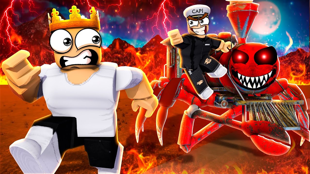 Becoming CHOO CHOO CHARLES in ROBLOX