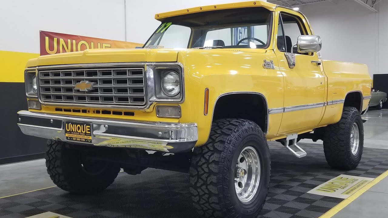 1977 GMC Sierra Classic K15 4x4 Reg Cab Shortbox | For Sale $29,900