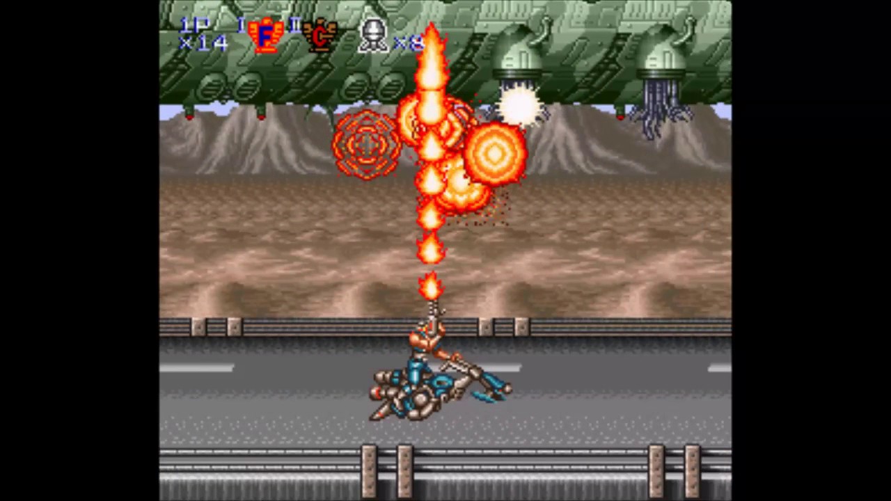 (SNES) CONTRA III: THE ALIEN WARS - Normal + Hard Longplay (035)