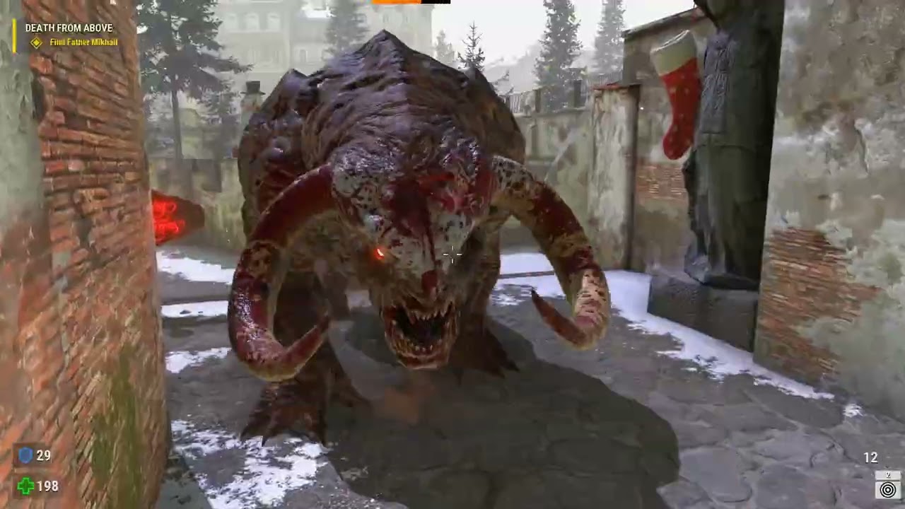 The first werebull cutscene but you're in the wrong place ||| Serious Sam 4