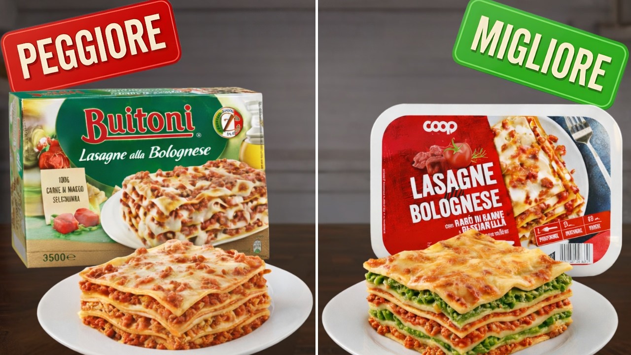 5 Marche di LASAGNE che Devi EVITARE (RITIRATI DAL MERCATO)