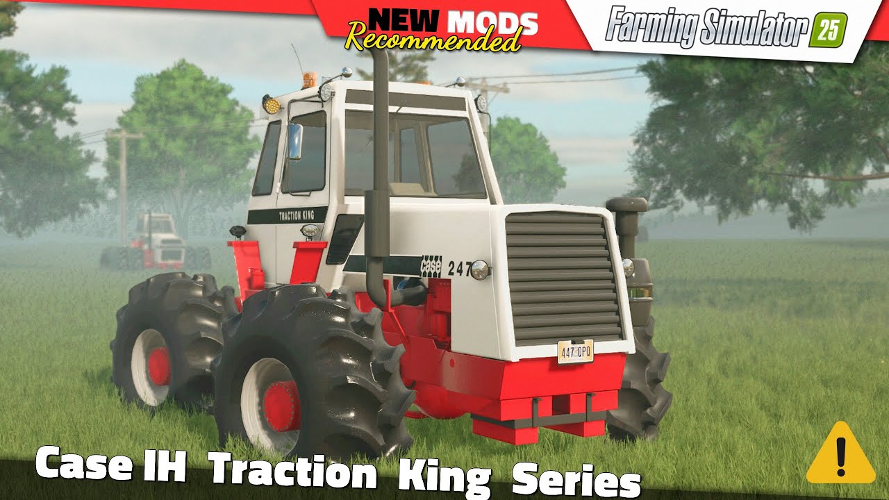 FS25 | Case IH Traction King Series - Farming Simulator 25 Mods Review QHD