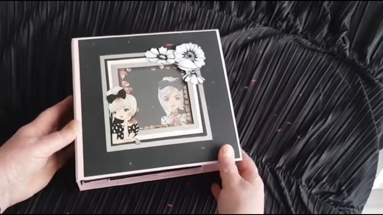 Tuto complet album popup réédition #scrapbooking #popup