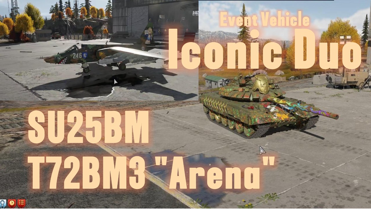 Iconic Event Duo, T72BM3 “Arena” and SU25BM!
