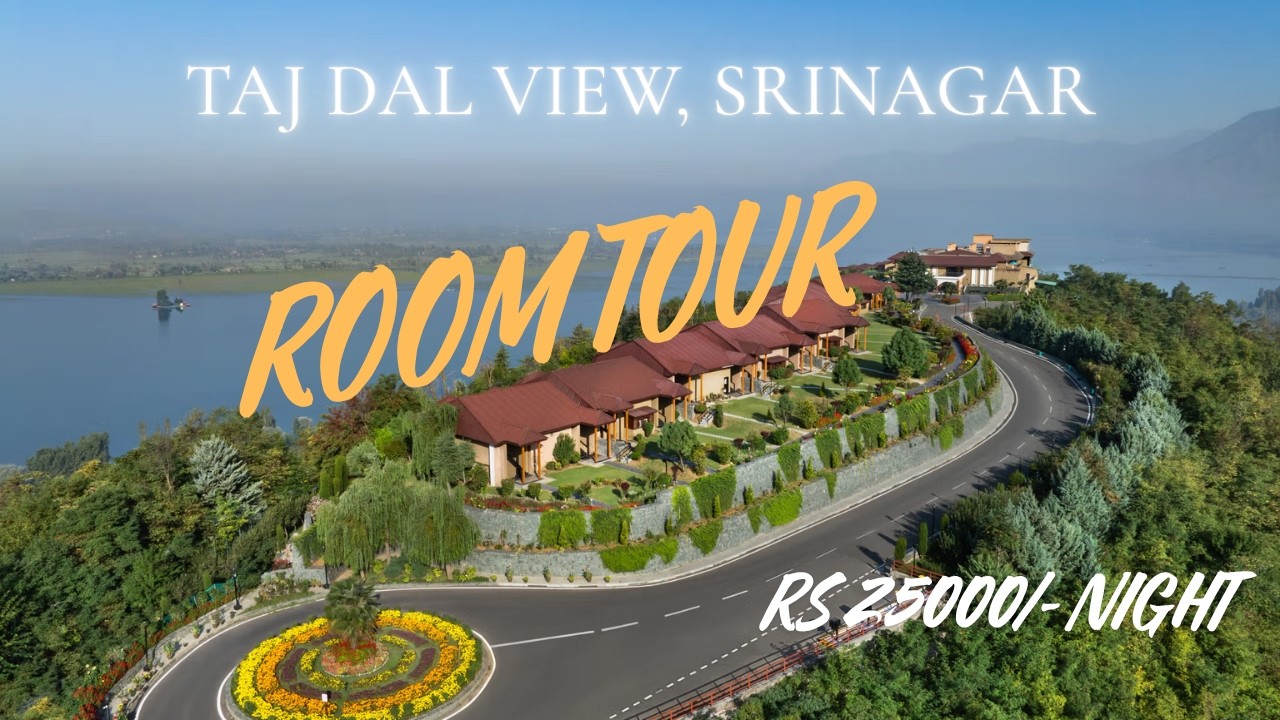 Taj Dal View Luxury Room Tour| Jammu and Kashmir| 5 star Property 