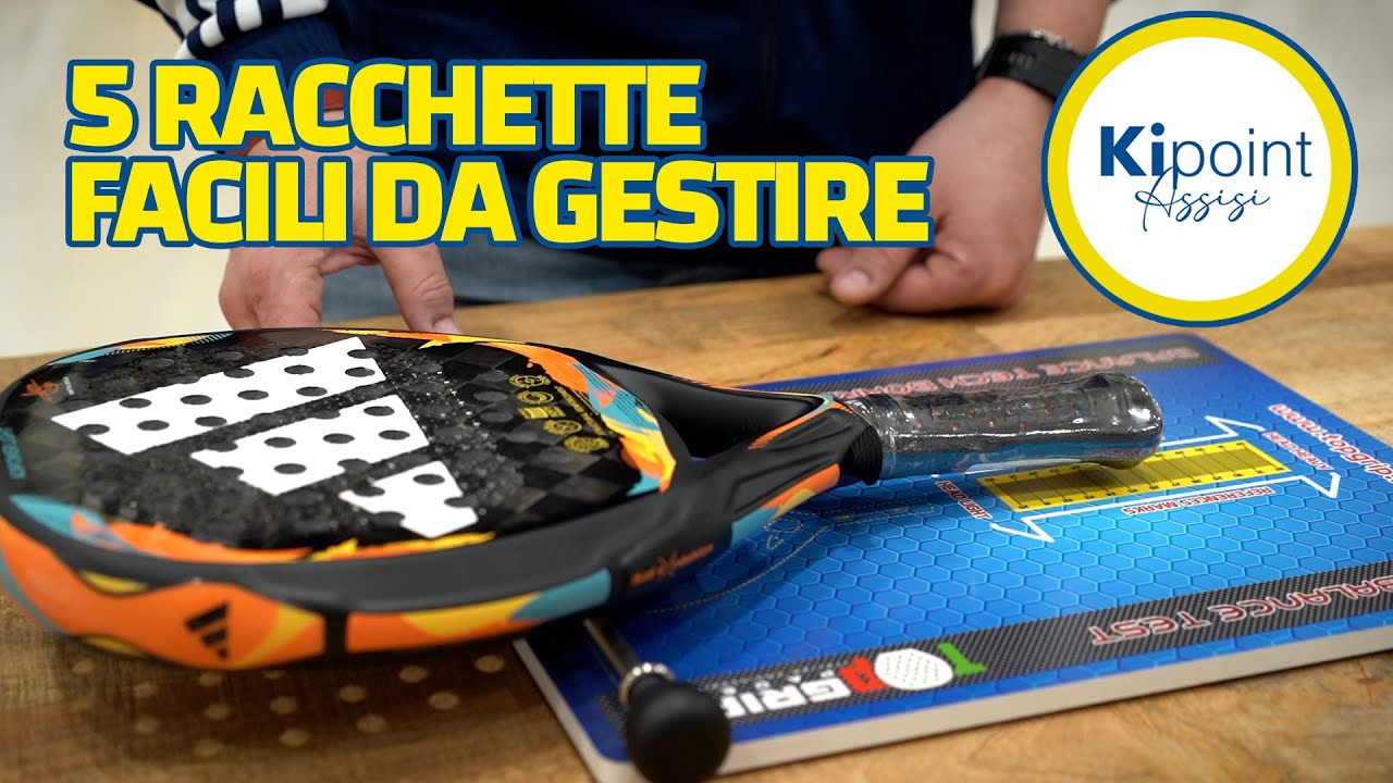 5 racchette da padel per un gioco leggero