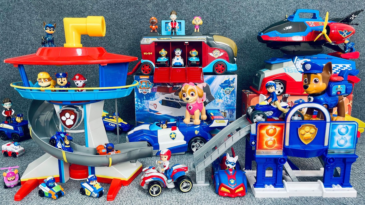 40 Minutes Satisfying with Unboxing Paw Patrol Toys Collection ASMR | Toy Review