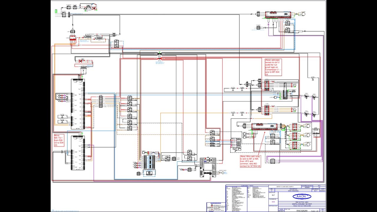 AAON Wiring Diagram Overview