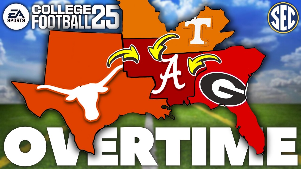 SEC Imperialism, but EVERY GAME goes to OT!
