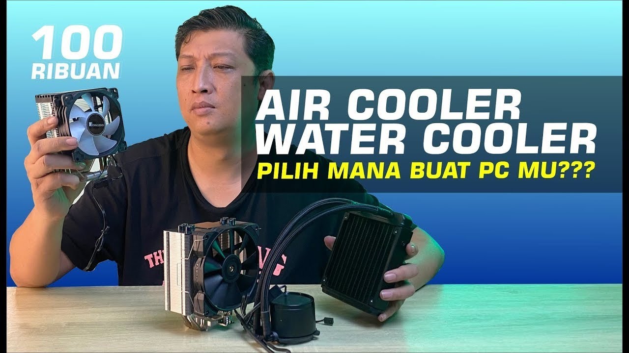 @381 BEDA CPU Air Cooler VS AIO Water Cooler ? TERBAIK, MURAH, DINGIN jonsbo cr1200, Cougar Forza 50
