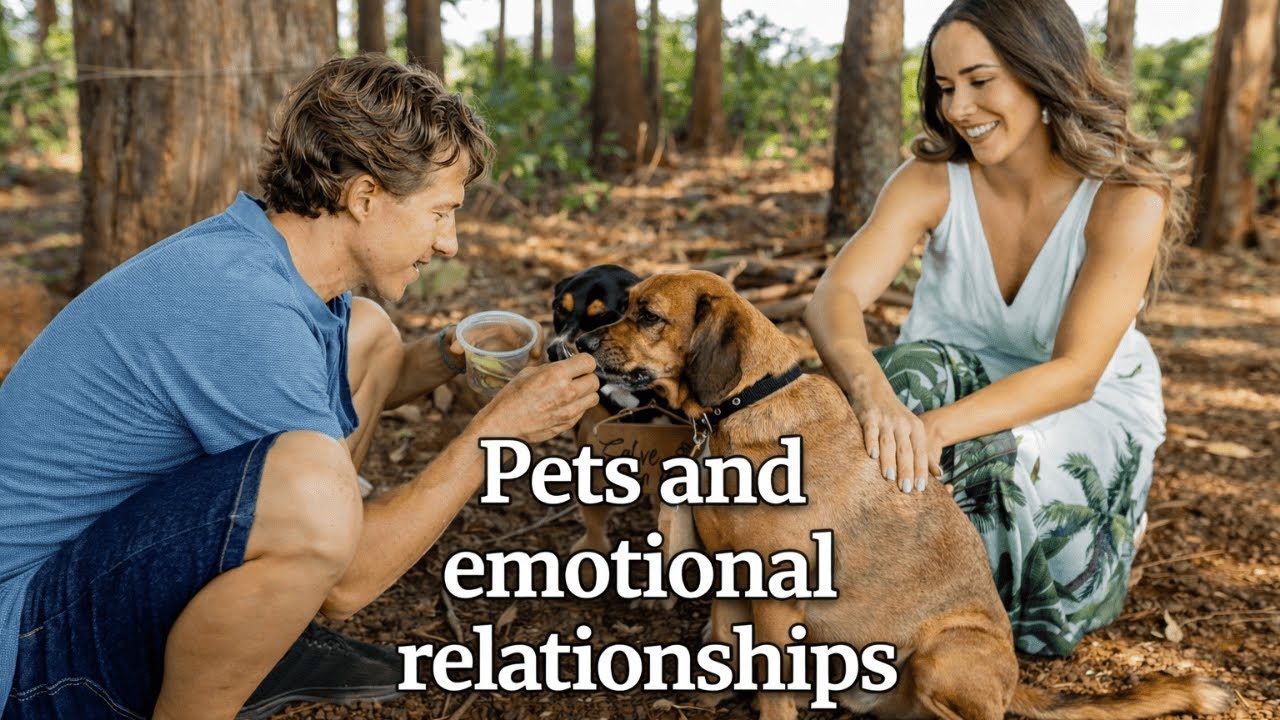 Pets and emotional relationship.